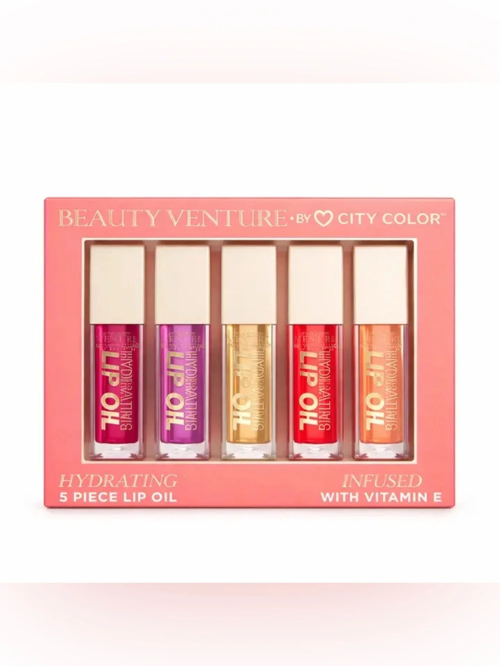 Hydrating 5 Piece Lip Oil Set